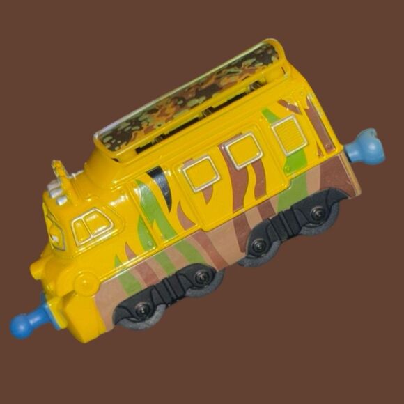 2010 Tomy Chuggington Mtambo Diecast Railway Train Engine Learning Curve B23 - Picture 2 of 7